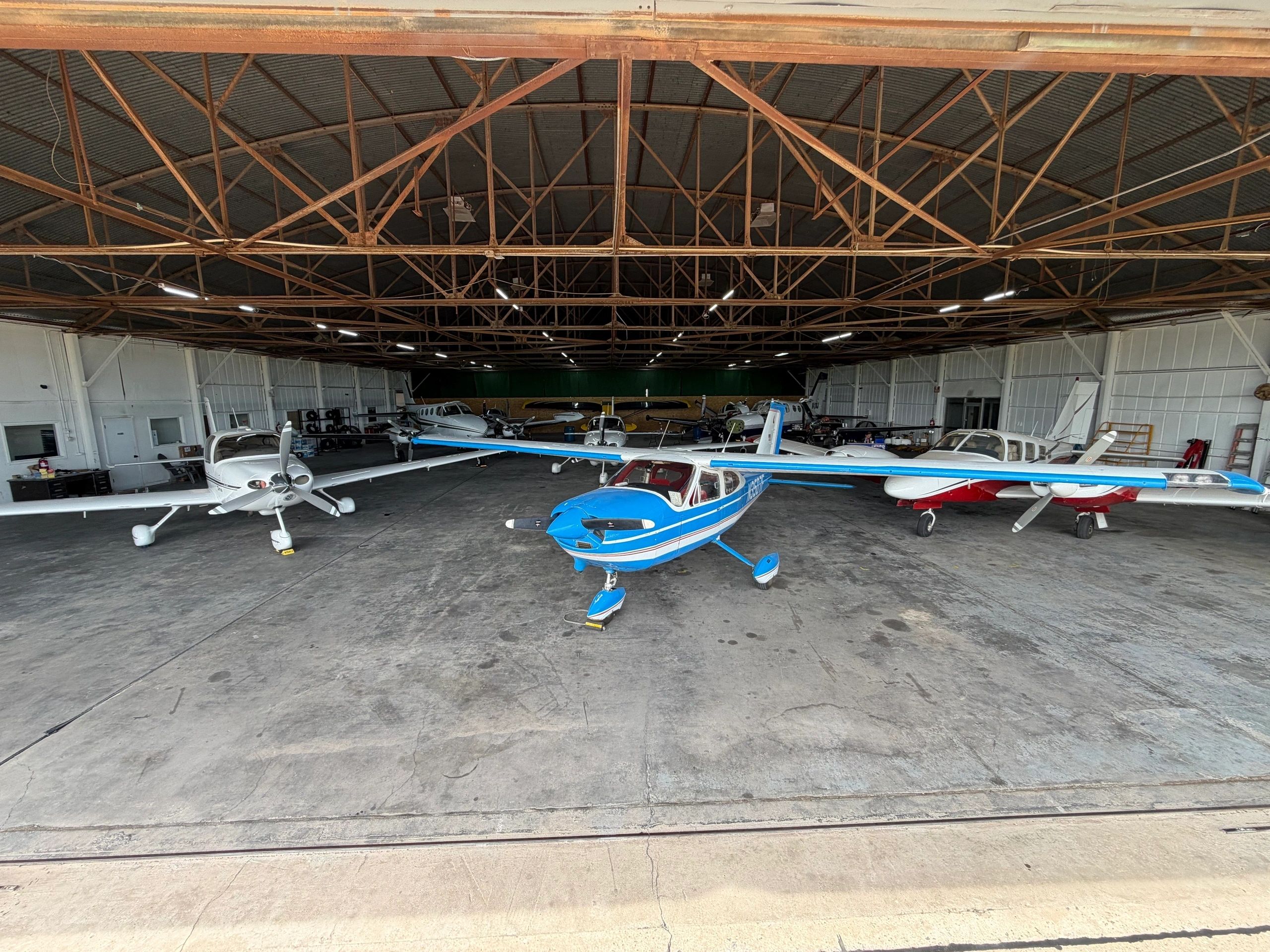 Leading Edge Aviation maintenance hangar